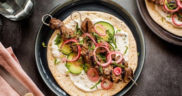 Souvlakis de Bœuf sur le BBQ
