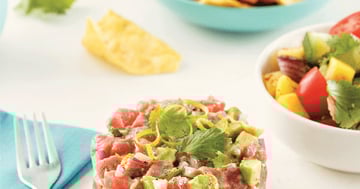Tartare de Thon à la Mexicaine