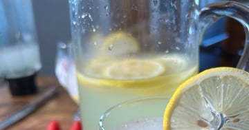 Slush à la limonade et vodka
