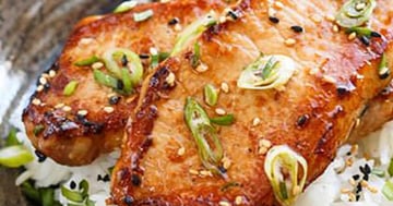 Côtelettes de Porc au Sésame