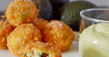 Beignets de Homard et Mousse à l'avocat