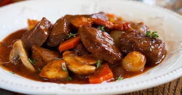Boeuf Bourguignon Simple