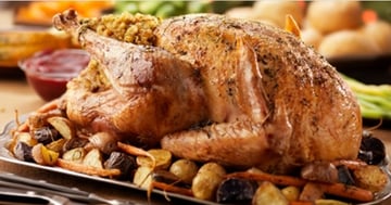 Dinde de Noël au Foie Gras et sa Crème