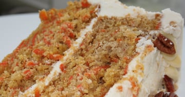 Gâteau aux Carottes et à L'érable, Glaçage Crémeux à L'érable