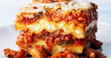 LASAGNE AU POULET ET AUX LÉGUMES  ( Mijoteuse )