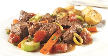 Mijoté de Bœuf au Thym et à la Marjolaine