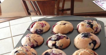 Muffin Explosion de Fruit Style Tim Hortons