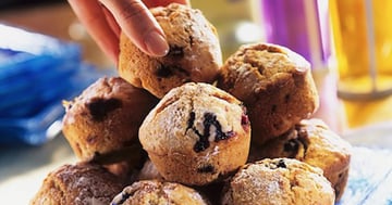 Muffins aux Myrtilles
