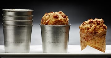 Muffins Parmesan et Pancetta