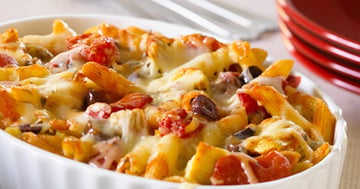 Plat Cuisiné aux Pâtes Penne