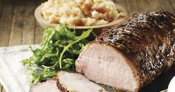 Rôti de Porc à L’Érable tout Simple de Josée di Stasio