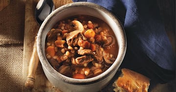 RAGOÛT DE BŒUF ET ORGE À LA MIJOTEUSE