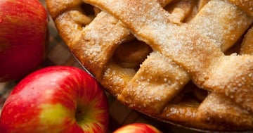 Tarte aux Pommes et au Sirop D'Érable