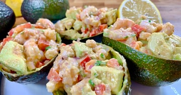 Avocats Farcis aux Crevettes Nordiques