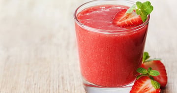 Barbotine aux Fraises et à la Rhubarbe