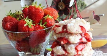 Biscuits Shortcake aux Fraises