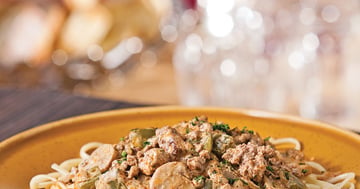 Boeuf Haché Stroganoff