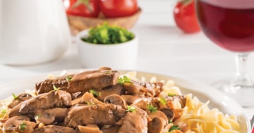 Boeuf Stroganoff à la Mijoteuse