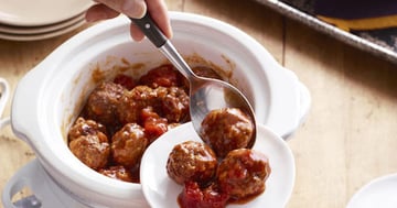 Boulettes de Viande aux Canneberges à la Mijoteuse