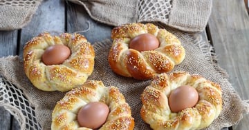 BRIOCHES DE PÂQUES