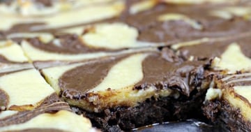 Brownies au Fudge, Fromage, Nutella et à la Noix de Coco