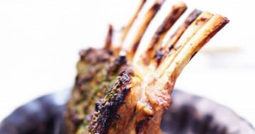 Carré D'agneau Herbes et Pistaches (menu de Pâques)