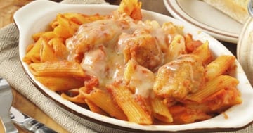 Casserole de Pâtes au Poulet Parmesan