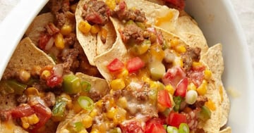 Casserole Nachos au Fromage au Four