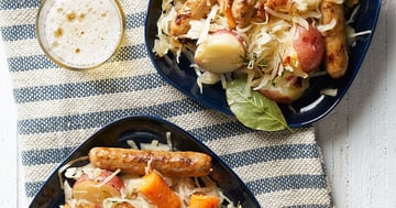 Choucroute Garnie à la Saucisse à la Dinde