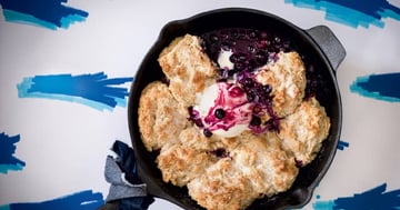Cobbler aux Bleuets