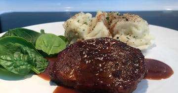 Côtelettes de Porc Mariné à L'érable et au Vinaigre Balsamique