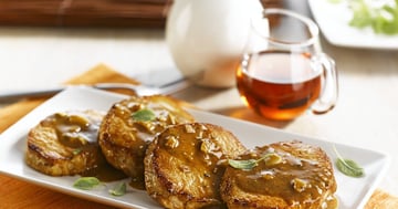 Côtelettes de Porc Marinées à L’érable et aux Fines Herbes