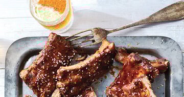 Côtes Levées de Porc à L’ail et au Gingembre