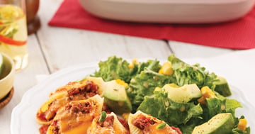 Coquilles au Boeuf Haché Tex-mex