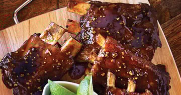 Côtes Levées à L’ail, Sucrées et Collantes