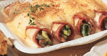 Crêpes Suisses Asperges-Jambon-Fromage