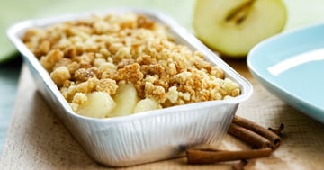Crumble aux Pommes Simple et Rapide