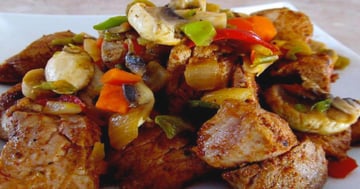 Cubes de Filet de Porc Marinés