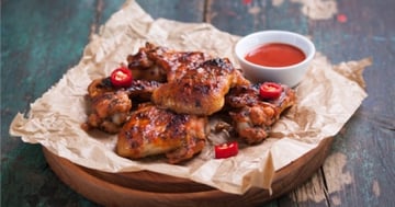 Cuisses de poulet BBQ