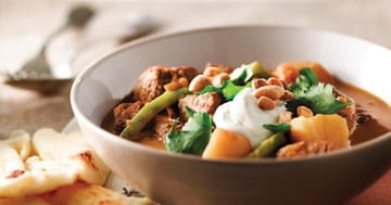 Curry au Bœuf et aux Pommes de Terre à la Mijoteuse