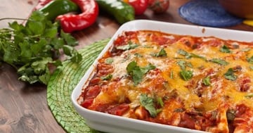 Enchiladas au Poulet