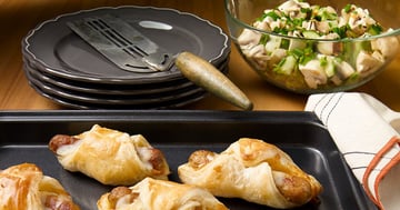 Feuilleté au Fromage et à la Saucisse Pur Porc