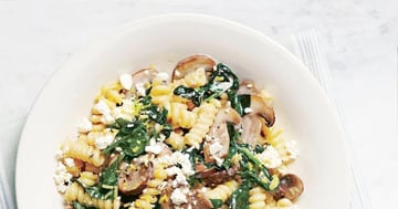 Fusillis aux Champignons et Féta