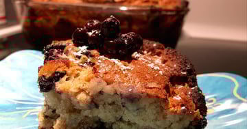 Gâteau aux Bleuets Moelleux