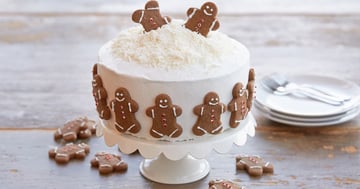 Gâteau des Fêtes aux Biscuits en Pain D’épice