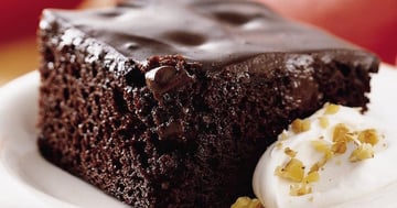 Gâteau « piqué » au Pouding au Chocolat