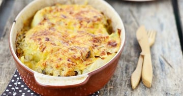 Gratin de Pâtes et Chou-fleur
