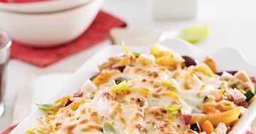 Gratin de Pennes au Thon à la Méditerranéenne