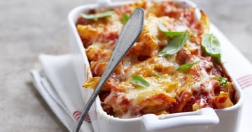 Gratin Pâtes Sauce Tomate