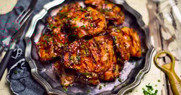 Hauts de Cuisse de Poulet Grillés à L'asiatique